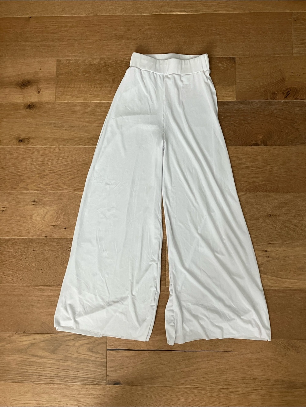balera White Wide-Leg Pants